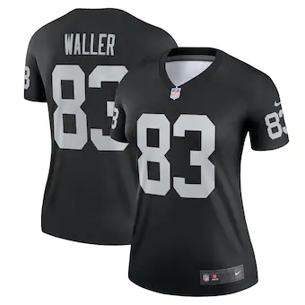 womens nike darren waller black las vegas raiders legend je